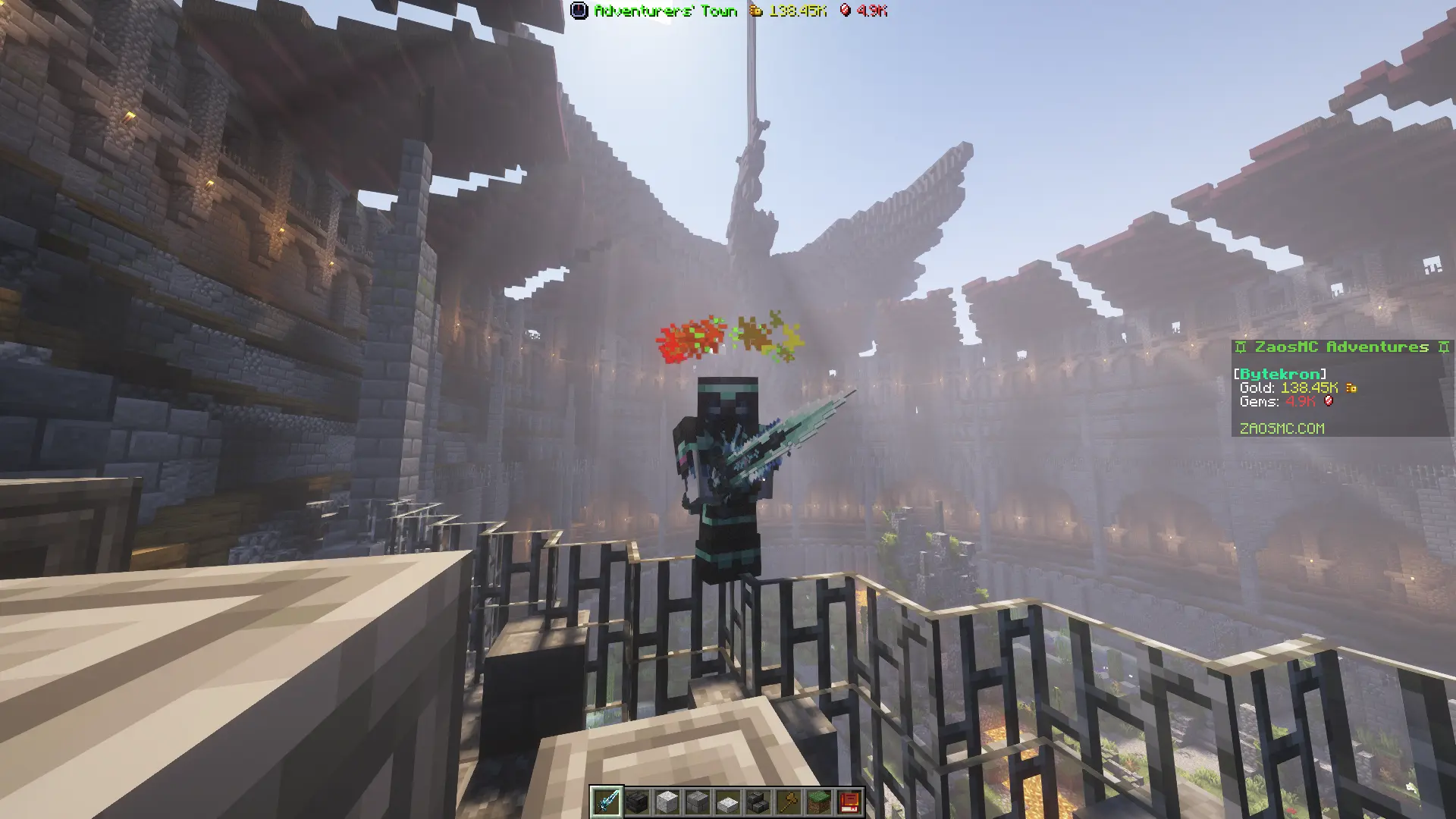 ZaosMC Minecraft survival server - Best survival SMP server for Java and Bedrock