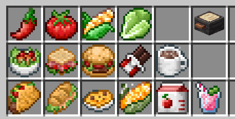 Custom Cooking System - Dishes
