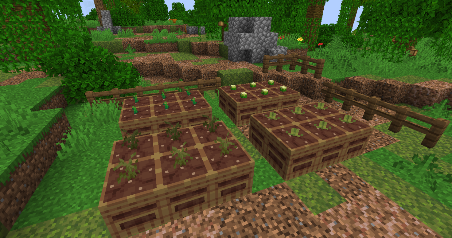 Custom Crops & Planter System - Dishes